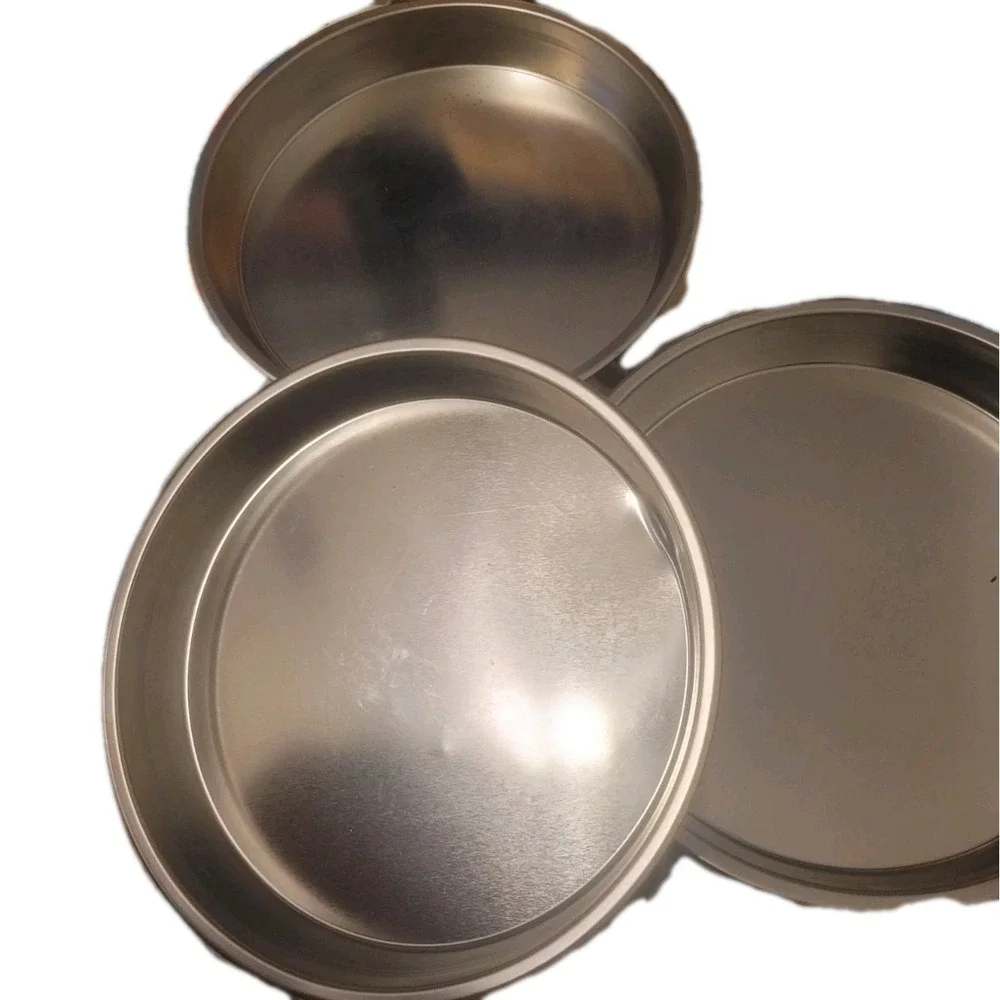 Vintage Bake King/ Classic Checkerboard Cake Pan Set of 3-9